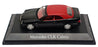 Schuco 1/43 Scale 04453 - Mercedes CLK Cabrio Softtop - Black/Deep Red