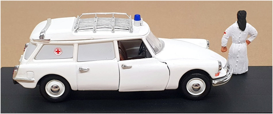 Rio Models 1/43 Scale SL054 - Citroen ID19 Groce Rossa Ambulance - White