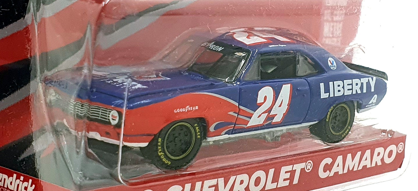 Greenlight 1/64 Scale 30496 - 1969 Chevrolet Camaro #24 Byron 1st Win Tribute