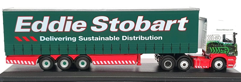 Oxford Diecast 1/76 Scale STOB002 - Scania Topline Truck & Trailer (Stobart)