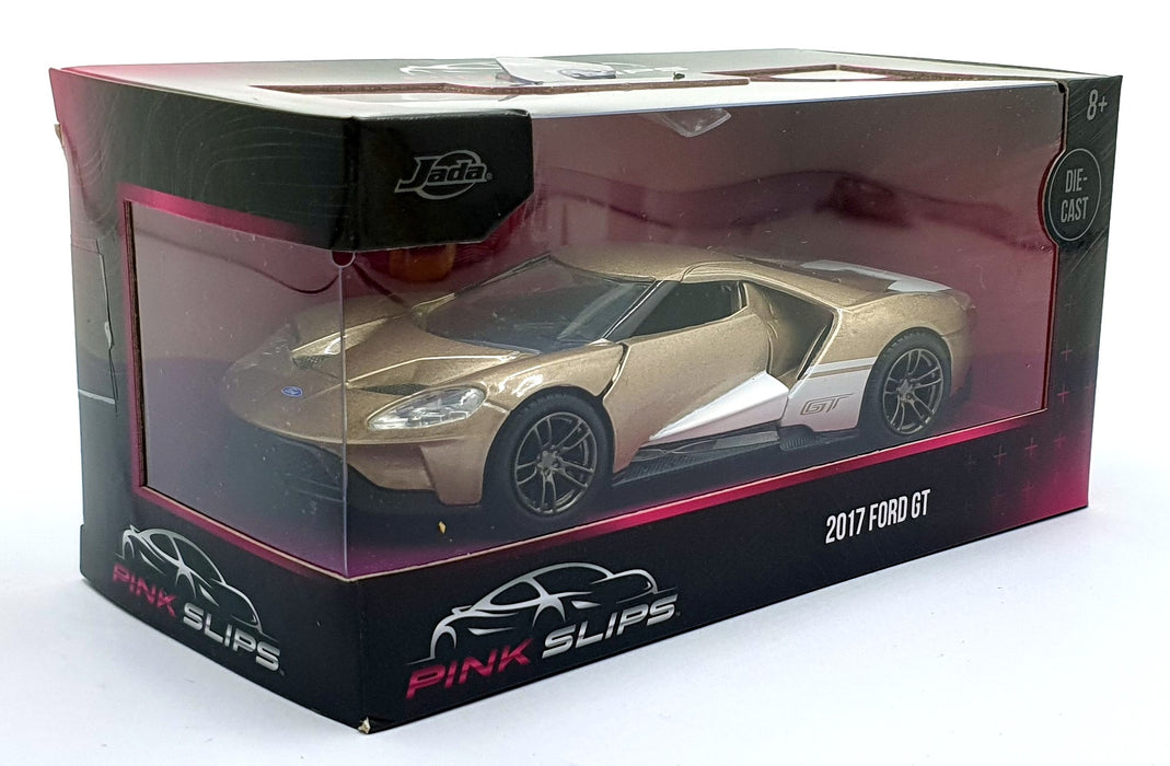 Jada Toys 1/32 Scale 34662 - 2017 Ford GT - Met. Gold
