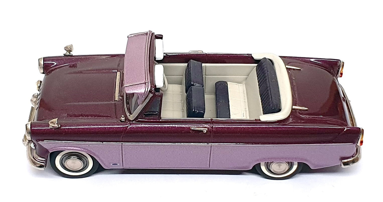 Crossway Models 1/43 Scale CC04 - Ford Consul Convertible Mk2 - Met. Amethyst