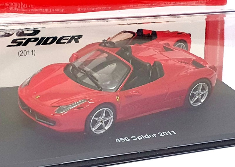 Altaya 1/43 Scale Diecast 5425Q - 2011 Ferrari 458 Spider - Red