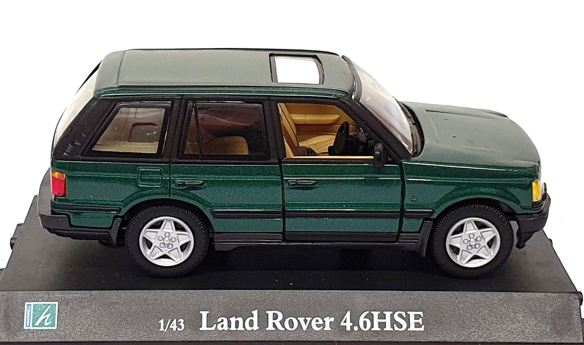 Cararama 1/43 Scale CARA32 - Land Rover Range Rover 4.6HSE - Green