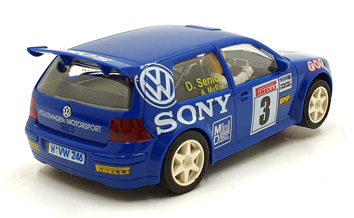 Ninco 1/32 Scale Slot Car 50228 - Volkswagen Golf 4x4 #3 "Sony" - Blue