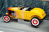 Ertl 1/18 Scale 7945 - 1932 Ford Street Rod - Yellow/Red Flames