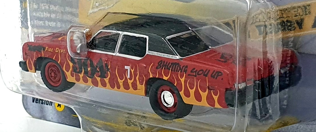 Johnny Lightning 1/64 Scale JLSF017 - 1974 Dodge Monaco #904 Demolition Derby