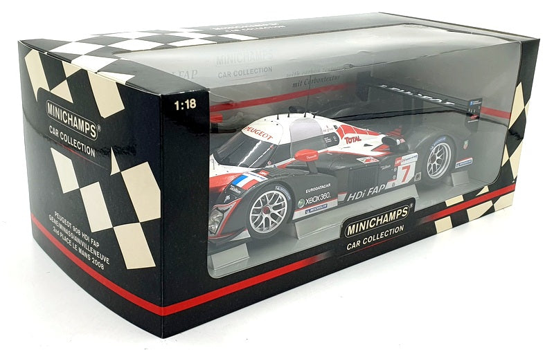 Minichamps 1/18 Scale 150 081207 - Peugeot 908 HDI FAP Le Mans 2008 #7