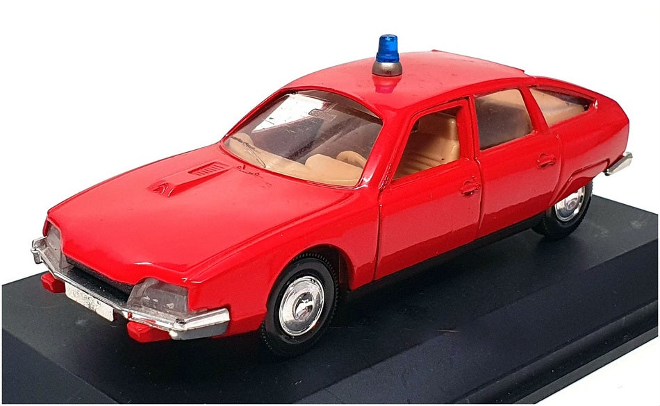 Solido 1/43 Scale Diecast FV999B - Citroen CX 2400 Fire Vehicle - Red