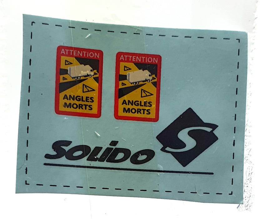 Solido 1/24 Scale S2400507 - 2023 Container Trailer - Blue