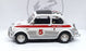 Cararama 1/43 Scale CARA97 - Fiat Abarth 595L Race Car #5 - White/Red