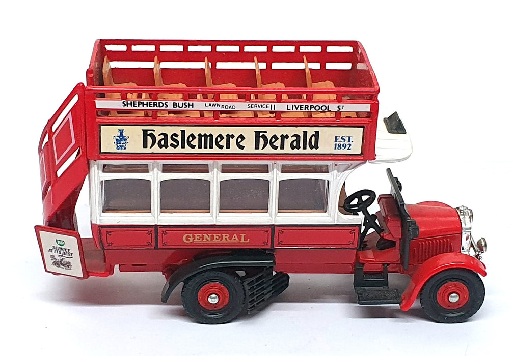 Corgi Appx 15cm Long Diecast TCB03C - Thornycroft Bus REWORKED