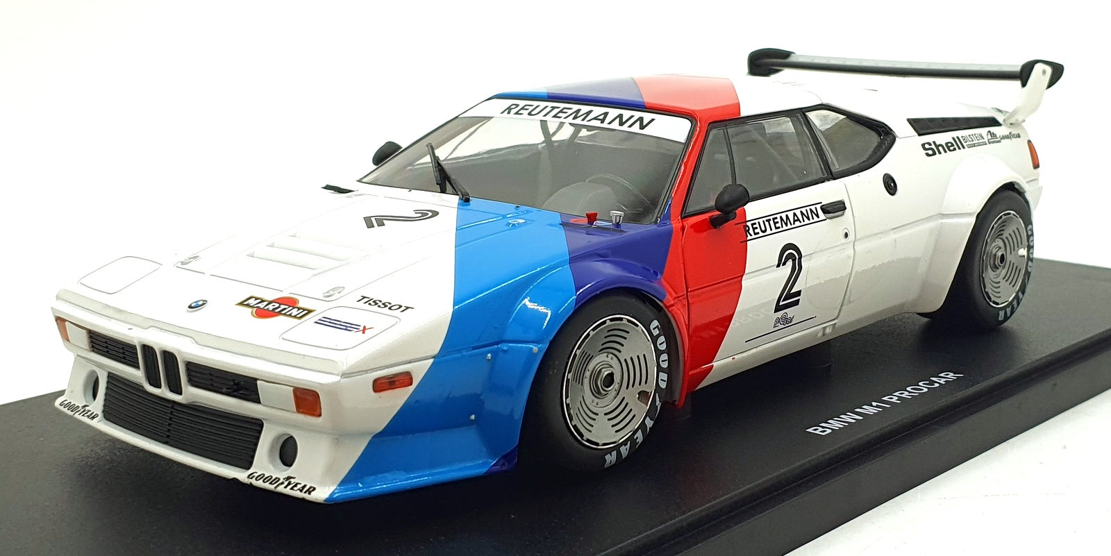 Werk83 1/18 Scale Diecast W1803020 - BMW M1 ProCar #2 - Reutemann