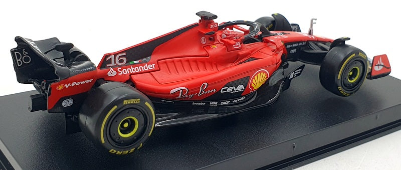 Burago 1/43 Scale 18-36835 - F1 Ferrari SF23 2023 #16 Charles Leclerc