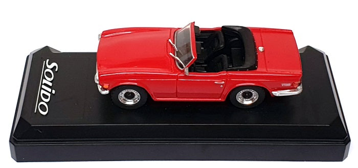 Solido 1/43 Scale Diecast 1855 - 1969 Triumph TR6 Cabriolet - Red