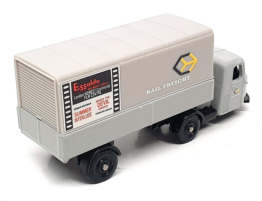 Lledo 1/76 Scale DG148009 - Scammell Scarab Van Trailer (Railfreight) Grey