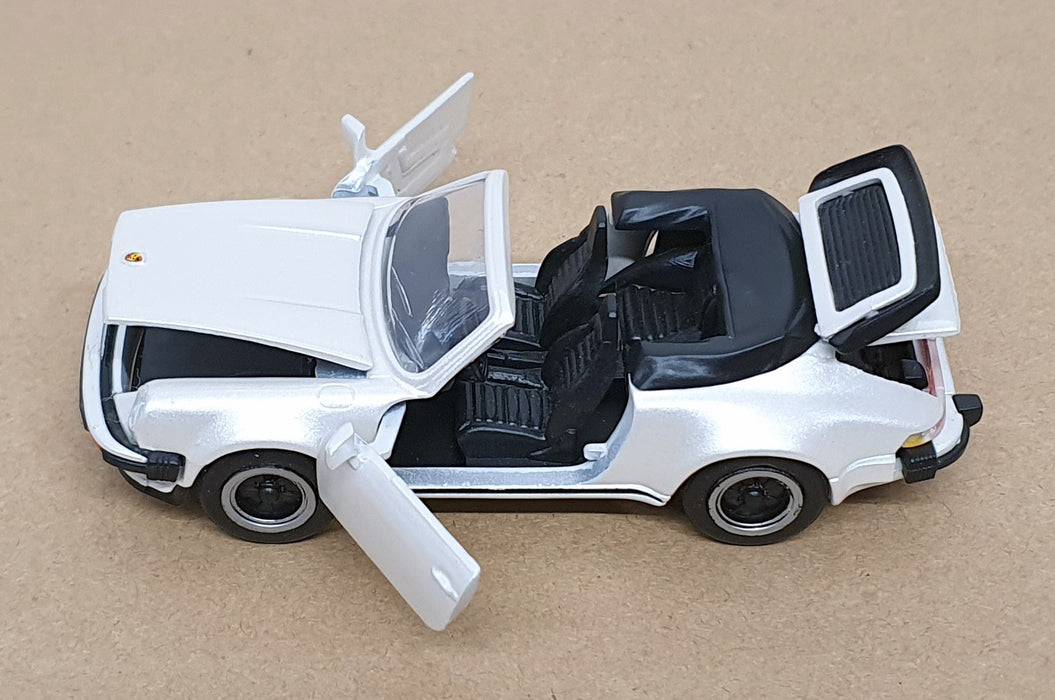 NZG 1/43 Scale Diecast 304 - Porsche Turbo Cabriolet - Diamond White