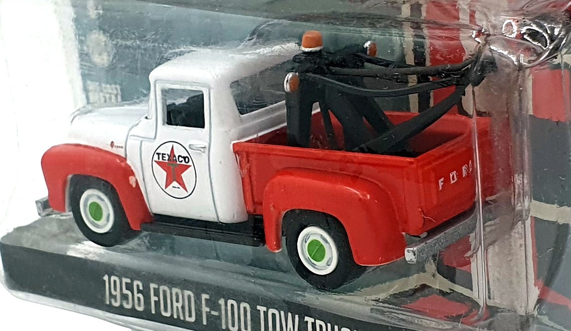 Greenlight 1/64 Scale 41120-B - 1956 Forf F-100 Toe Truck - Red/White