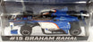 Greenlight 1/64 Scale 11561 NTT Indycar Series #15 G. Rahal - Blue/Black