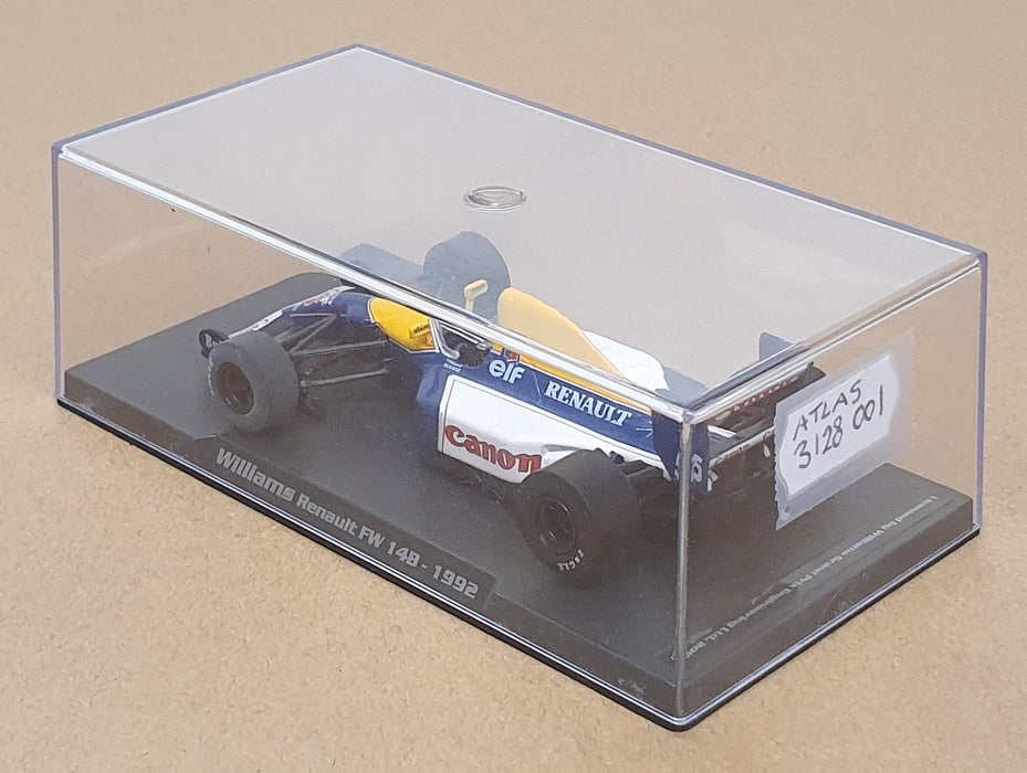 Atlas Editions 1/43 Scale 3128 001 - F1 Williams Renault FW 14B 1992 N. Mansell