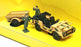 Solido 1/43 Scale 6037 - Military Jeep Auto Union With Trailer + Figures