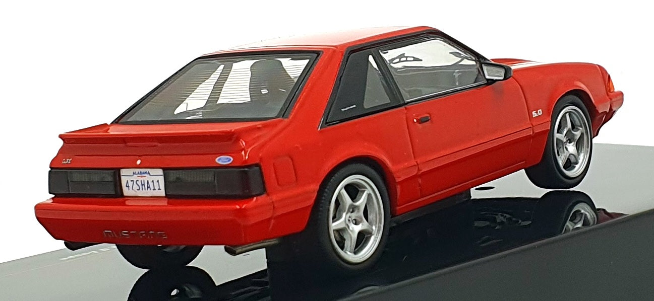 Ixo 1/43 Scale Diecast CLC603N.22 - 1992 Ford Mustang LX 5.0 Coupe - Red