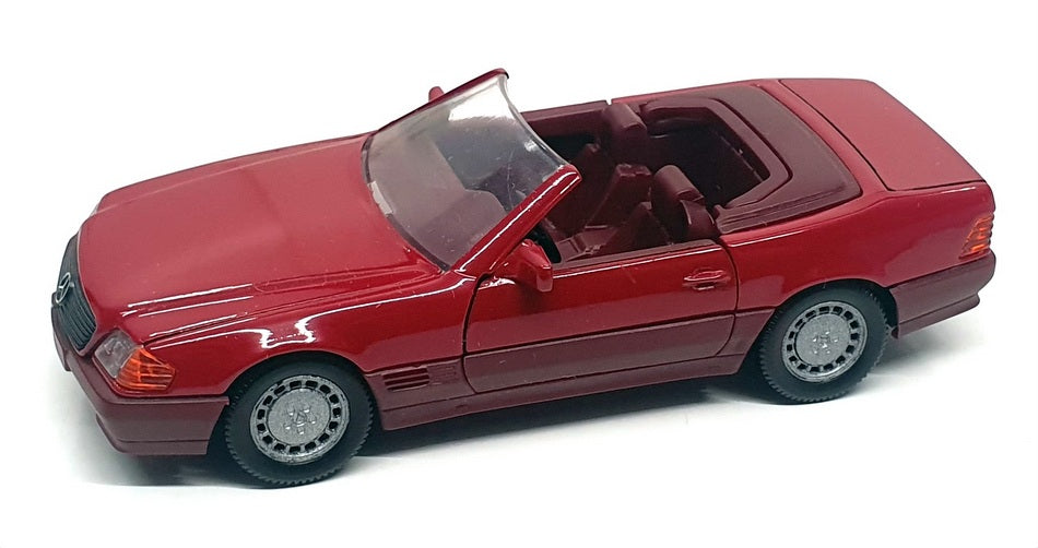 Schabak 1/43 Scale Diecast 1250 - Mercedes Benz 300SL/24 500SL - Red