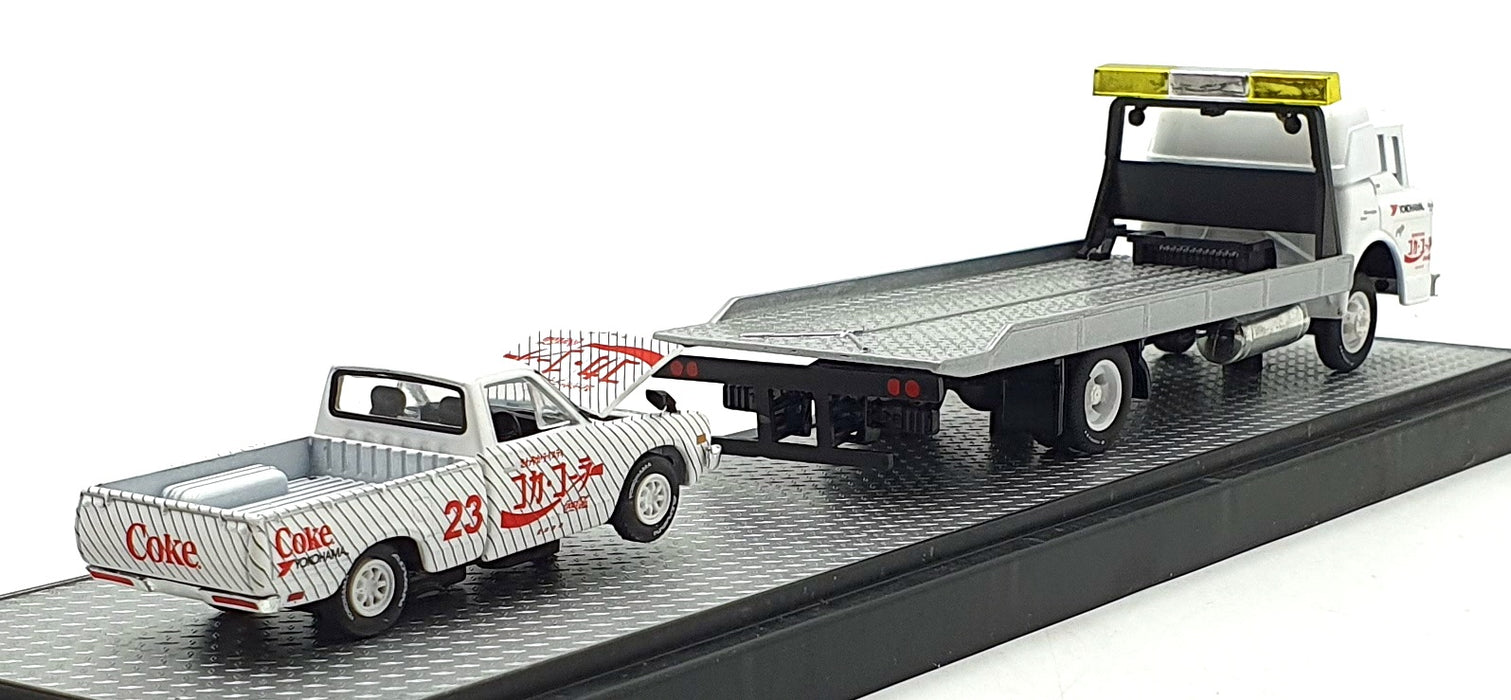 Castline M2 Machines 1/64 Scale TW02 - 1957 Mack Model N & 1978 Datsun Truck