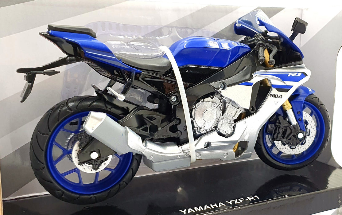 NewRay 1/12 Scale 57803B - Yamaha YZF-R1 Motorbike - Blue
