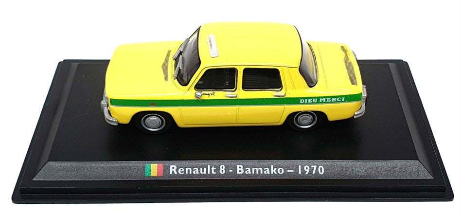 Leo Models 1/43 Scale LEO9 - Renault 8 Taxi Cab Bamako 1970 - Yellow