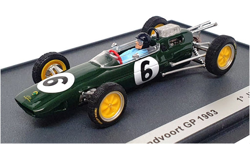 Brumm 1/43 Scale S11/11 - F1 Team Lotus Type 25 Zandvoort GP 1963 #6 Jim Clark