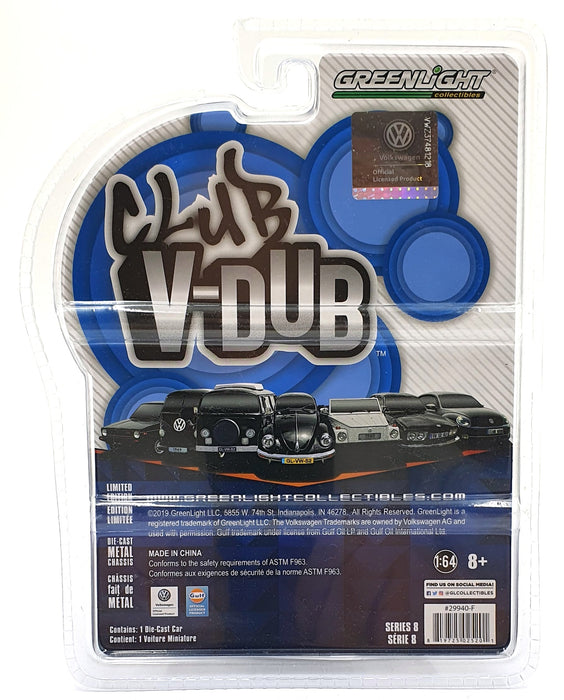 Greenlight 1/64 Scale 29940-F - Classic Volkswagen Beetle Police Car