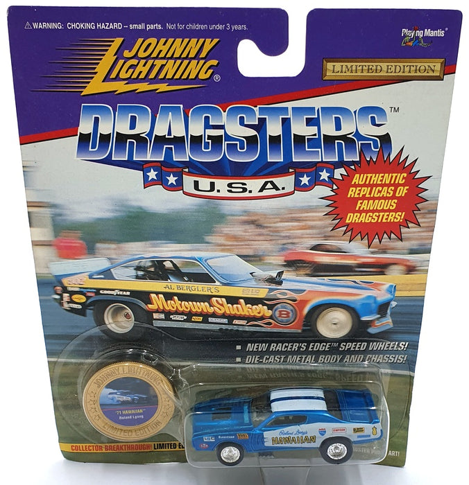 Johnny Lightning 1/64 Scale 320-130 Dragsters USA 1971 Hawaiian - Roland Leong