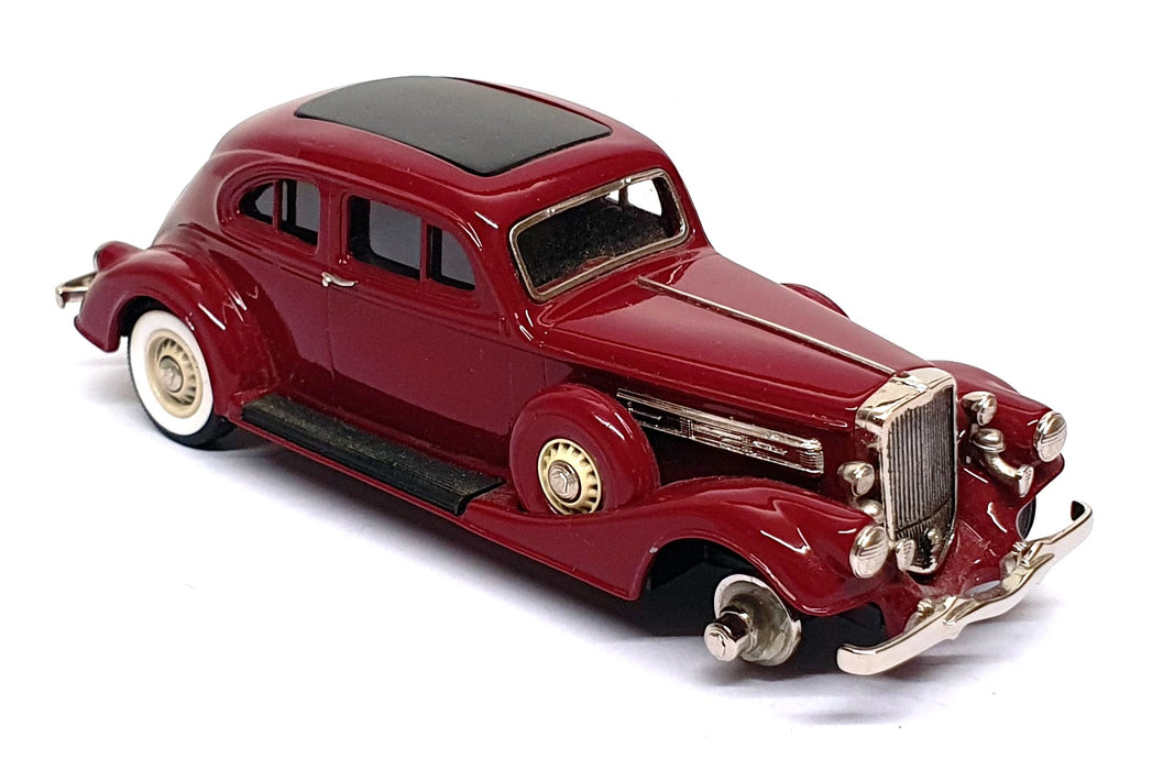 Brooklin Models 1/43 Scale BRK100 - 1935 Pierce Arrow Coupe - Maroon