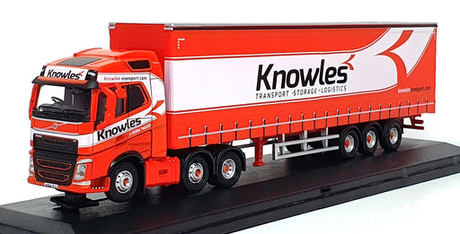 Oxford Diecast 1/76 Scale 76VOL4003 - Volvo FH4 Curtainside Truck Knowles