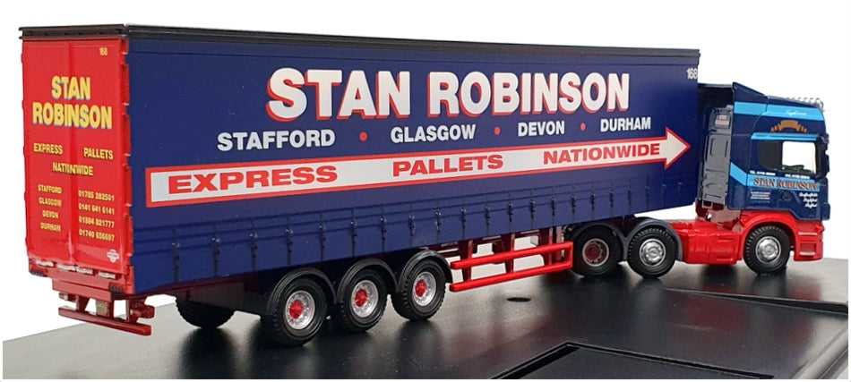 Oxford Diecast 1/76 Scale SCA04CS - Scania Truck & Trailer - Stan Robinson