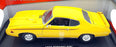Motor Max 1/18 Scale Diecast 73133 - 1969 Pontiac GTO Judge - Yellow