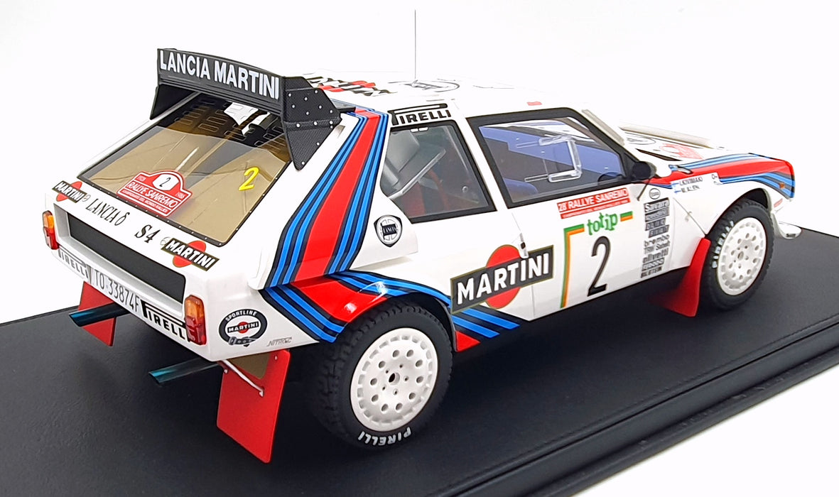 Top Marques 1/12 Scale TMR1260D Lancia Delta S4 1986 #2 Sanremo M.Alen