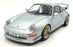 KK Scale 1/12 Scale KKDC120281B 1996 Porsche 911 (993) GT2 BBS Rims Polar Silver