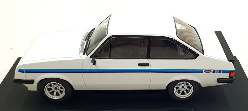 Model Car Group 1/18 Scale Diecast MCG18439 - Ford Escort MKII RSA 2000 - White