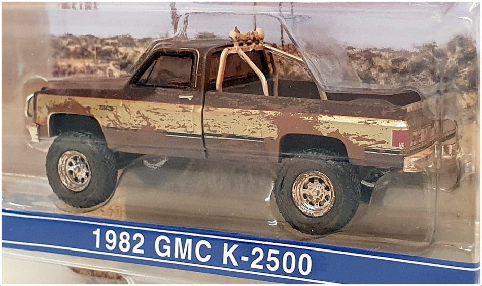 Greenlight 1/64 Scale 44965-F - The Fall Guy 1982 GMC K-2500 - Brown/Gold