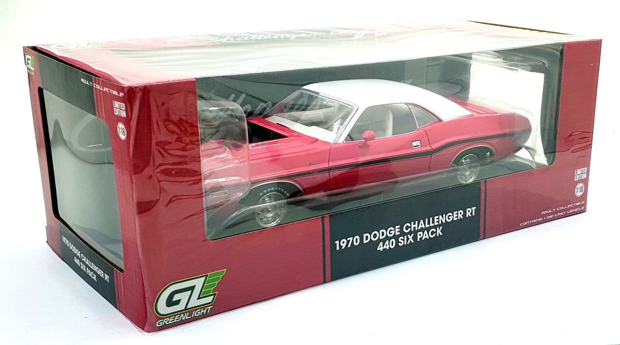 Greenlight 1/18 Scale Diecast 13699 - 1970 Dodge Challenger R/T 440 Six Pack