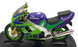 Guiloy 1/10 Scale 13673 - Original Miniatures Kawasaki ZX6R Motorcycle - Green