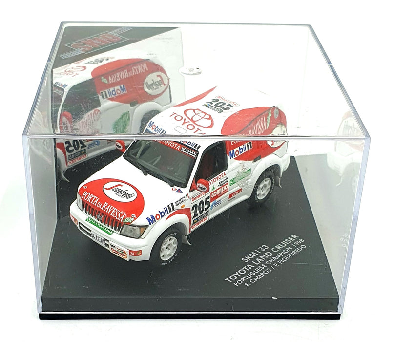 Skid 1/43 Scale SKM133 - Toyota Land Cruiser #205 Portuguese Champion 1998