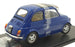 KK Scale 1/12 Scale Diecast KKDC120063 - Fiat 500 F 1968 Custom - Blue
