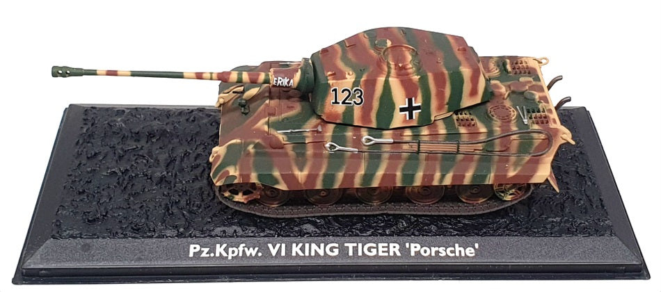 Atlas Editions 1/72 Scale 4660 127 - Pz.Kpfw. VI King Tiger Tank (Porsche)