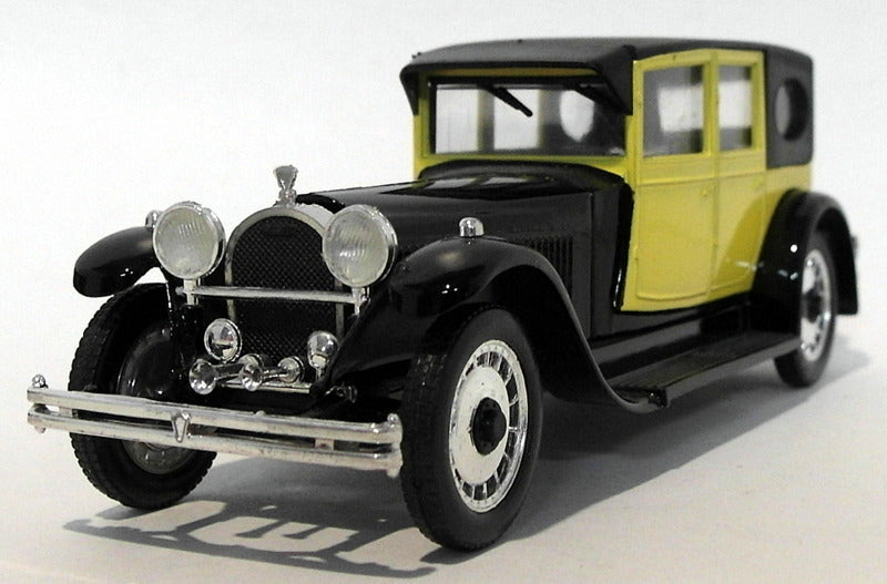 Rio Models 1/43 Scale Diecast 54 - 1927 Bugatti Royale 41 - Black Yellow