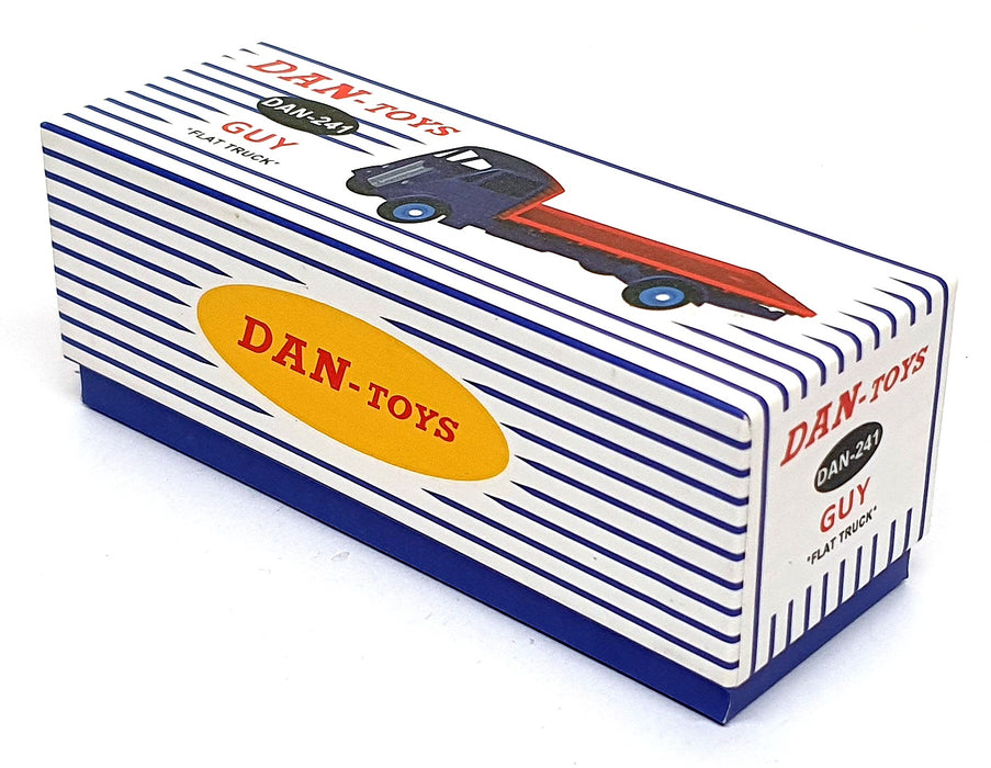 DAN-TOYS Reproduction DAN-241 - Guy Flat Truck - Blue/Red