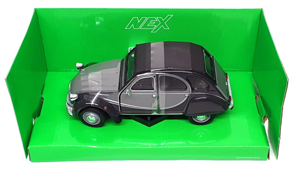 Welly NEX 1/24 Scale 24009W - Citroen 2CV 6 Charleston - Grey