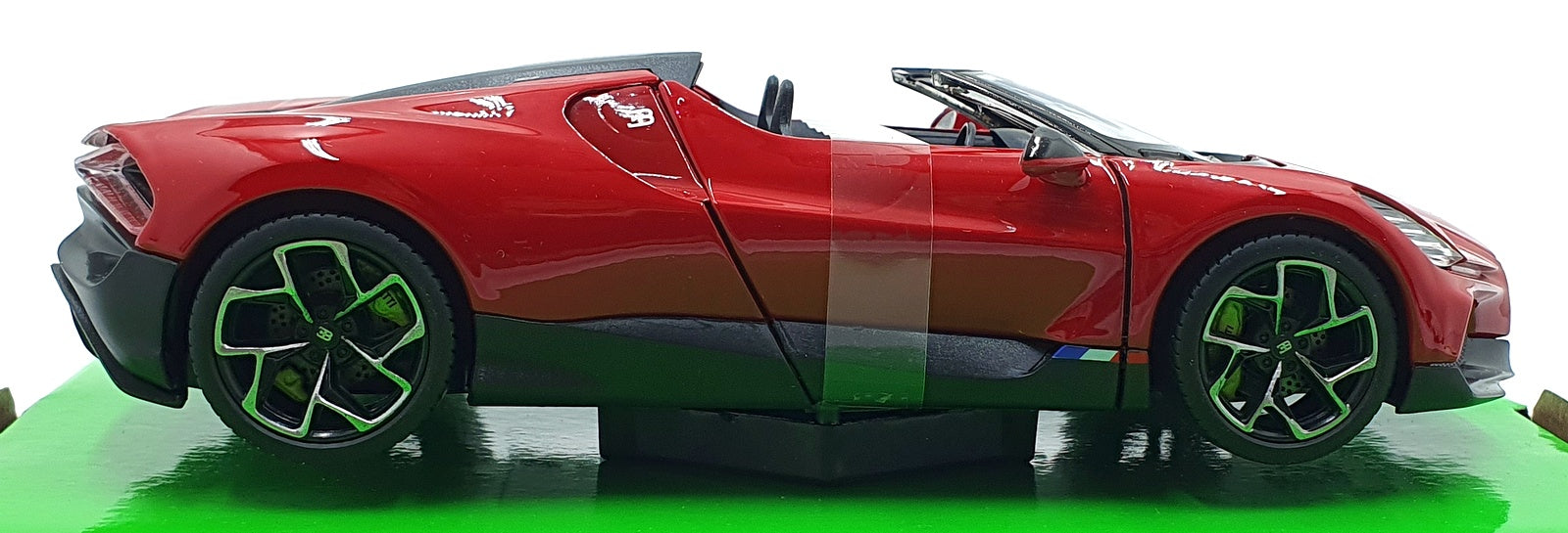 Welly NEX 1/24 Scale Diecast 24127W-RD - Bugatti W16 Mistral - Red